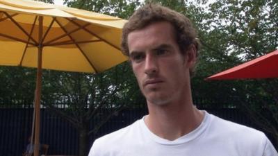 British tennis number one Andy Murray