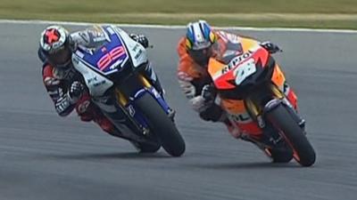 Jorge Lorenzo and Dani Pedrosa