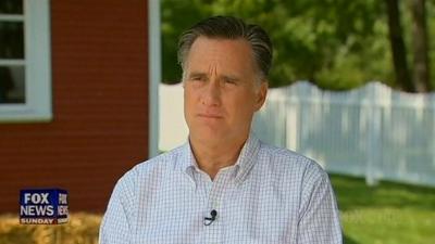 Mitt Romney on Fox News Sunday