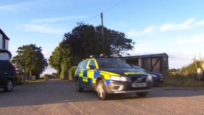 Police car in Essex