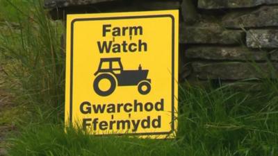 Farm Watch sign