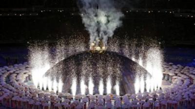 The opening ceremony for the London 2012 Paralympic Games