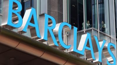 Barclays sign