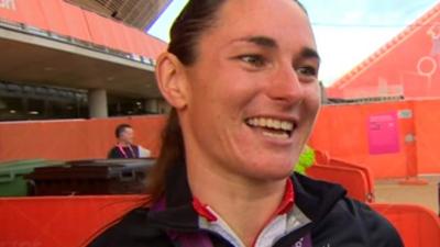 Gold medallist Sarah Storey