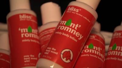 'Mint Romney' body lotion