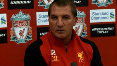 Liverpool manager Brendan Rodgers