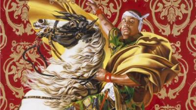 Kehinde Wiley painting