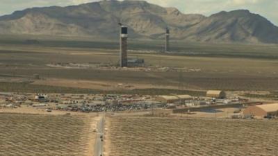 World's largest solar power plant, in California