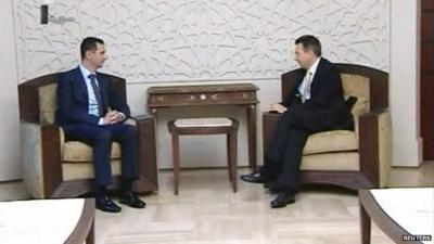 Red Cross chief meets Syrian leader Assad