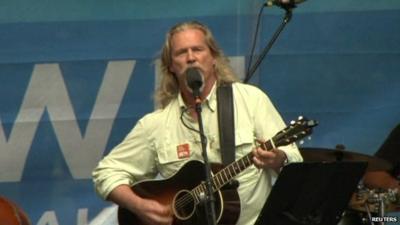 Academy Award winning actor Jeff Bridges