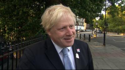 London Mayor Boris Johnson