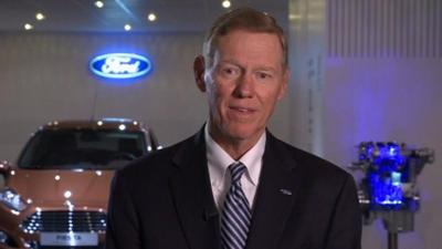 Ford CEO and president Alan Mulally