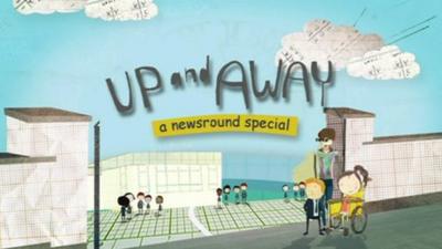 Up and Away title screen