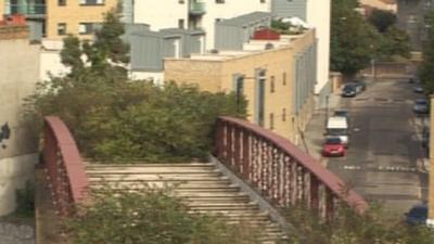 Disused railway bridge