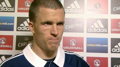 Scotland captain Gary Caldwell