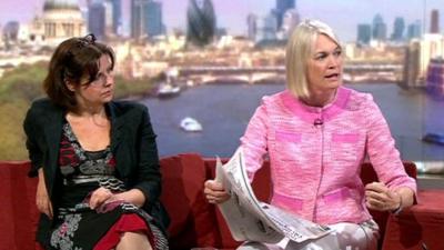 Rebecca Front, Margot James MP