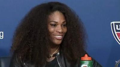 US Open champion Serena Williams