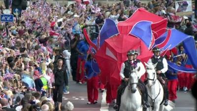 London 2012 victory parade