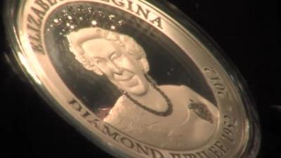 Queen Elizabeth Jubilee coin