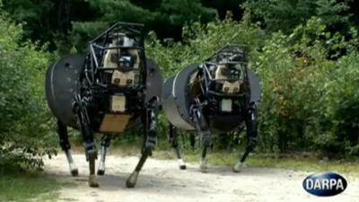 Robot dogs join the US army