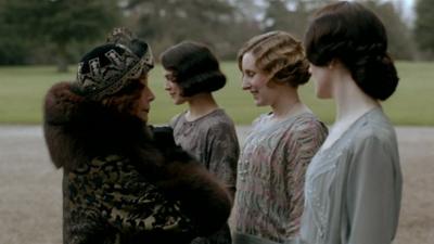 A scene from Downton Abbey