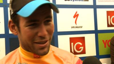 World champion Mark Cavendish