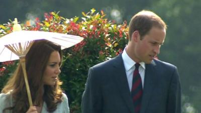 The Duke and Duchess of Cambridge