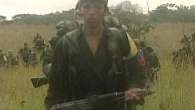 Young FARC soldier