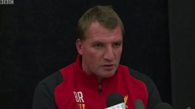 Liverpool boss Brendan Rodgers