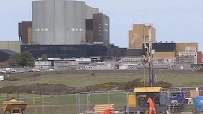 The existing Wylfa plant on Anglesey