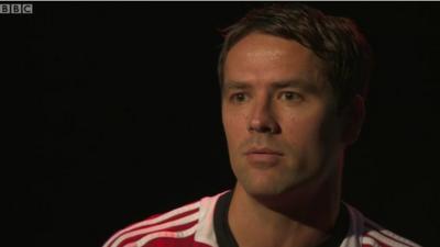 Stoke forward Michael Owen