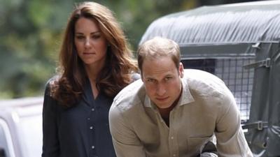 Duke and Duchess of Cambridge in Borneo