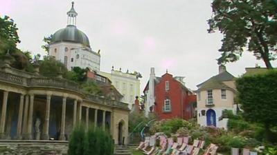 View across Portmeirion