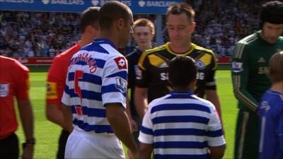 Anton Ferdinand and John Terry