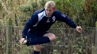 Inverness CT striker Richie Foran