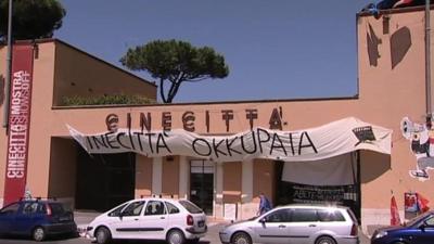 Cinecitta studios in Rome