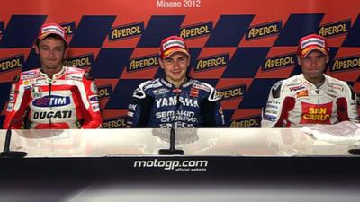 Valentino Rossi, Jorge Lorenzo & Alvaro Bautista