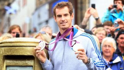 Andy Murray in Dunblane