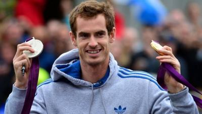 Andy Murray in Dunblane