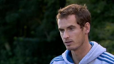 British tennis number one Andy Murray