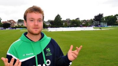 Ireland batsman Paul Stirling