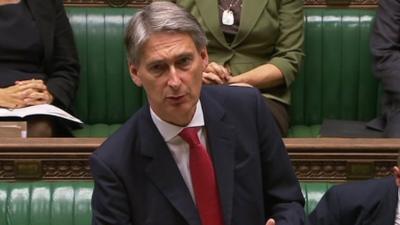 Defence Secretary Philip Hammond