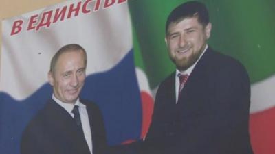 Putin and Kadyrov