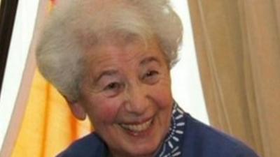 Ruth David escaped Nazi Germany in 1939 but her parents both died in Auschwitz