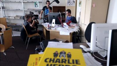 Charlie Hebdo office