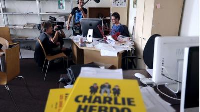 Charlie Hebdo office