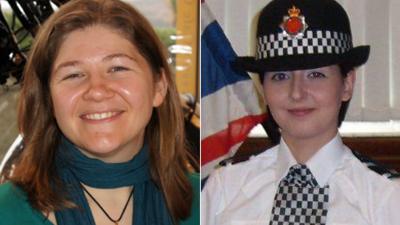 PC Fiona Bone (left) and PC Nicola Hughes