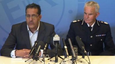 Nazir Afzal, Chief Crown Prosecutor and Sir Peter Fahy, Chief Constable, Greater Manchester Police