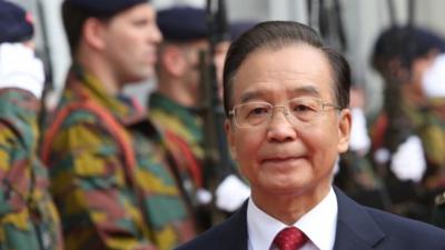 Wen Jiabao in Brussels