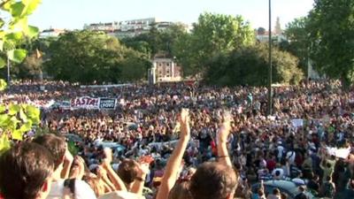 Anti-austerity protests in Portugal